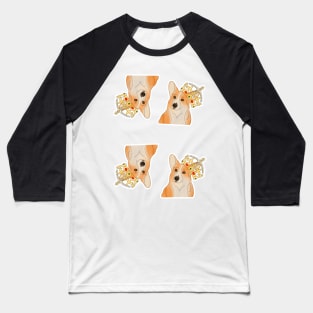 Royal Corgi Baseball T-Shirt